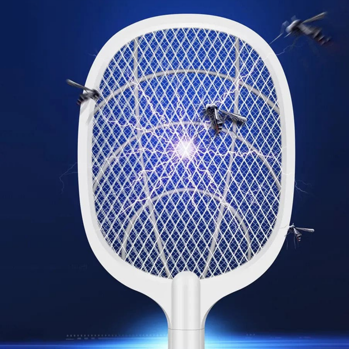 2-in-1 Electric Swatter & Night Mosquito Killing Lamp